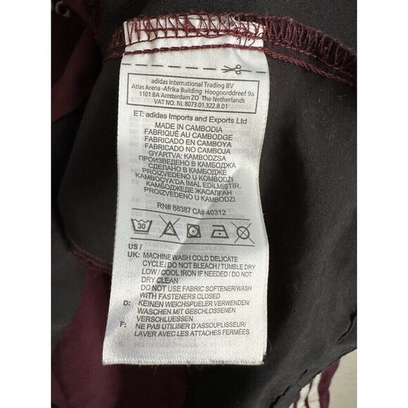 Adidas Clrdo Jacket Women’s Size Large Multicolor Crop Athleisure Running Collar - Picture 4 of 5